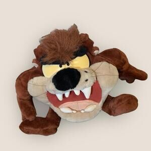 Taz Plush Looney Tunes Talking Vibrating 15” Toy by Play By Play 1997
